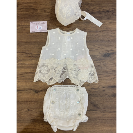 CONJUNTO 3PIEZAS , MARITA RIAL