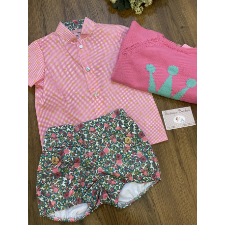 CONJUNTO NIÑO 3PIEZAS , EVA CASTRO