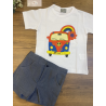 CAMISETA MAS PANTALÓN , MON PETIT