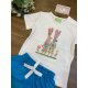 CAMISETA MAS BERMUDA , PIO PIO