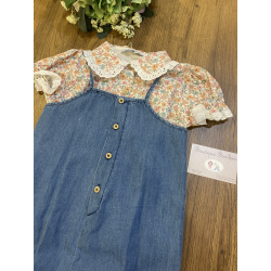 MONO MAS BLUSA CUELLO BEBÉ , BABIDU