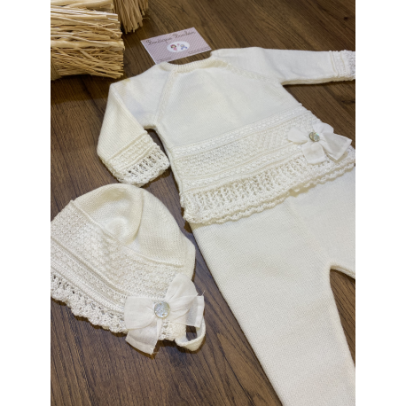 CONJUNTO POLAINA 3PIEZAS , PAZ RODRIGUEZ