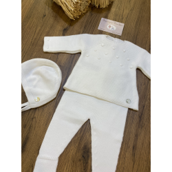 CONJUNTO POLAINA 3PIEZAS , PAZ RODRIGUEZ