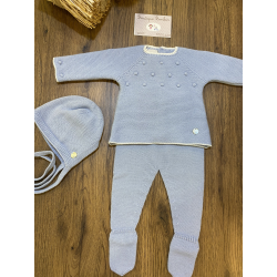 CONJUNTO POLAINA 3PIEZAS , PAZ RODRIGUEZ