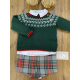 CONJUNTO BEBE CON JERSEY , MARTA Y PAULA