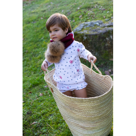 SUDADERA NIÑO ESTRELLAS MAS BOMBACHO FELPA , LA MARTINICA