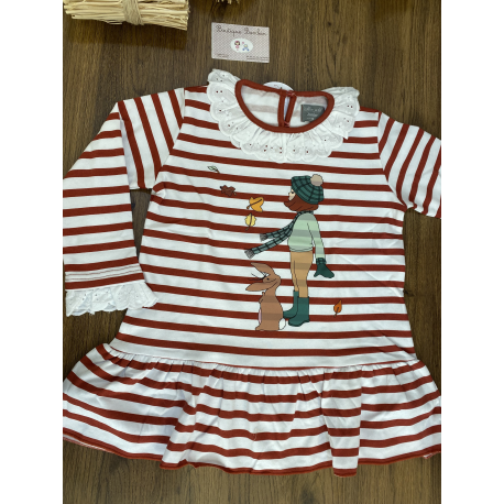 VESTIDO FELPA , MON PETIT