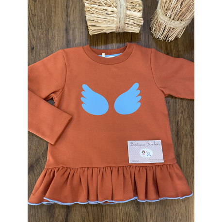 SUDADERA NIÑA , MOKKA