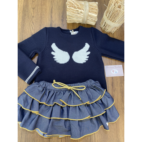 JERSEY ALITAS MAS BRAGA VOLANTES , MOKKA