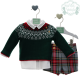 CONJUNTO BEBE CON JERSEY , MARTA Y PAULA