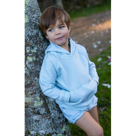 SUDADERA NIÑO VICHY , LA MARTINICA