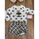 BOMBACHO NIÑO MAS CAMISA M/L LUNARES Y JERSEY ESQUIADOR , LA MARTINICA