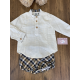 BOMBACHO NIÑO MAS CAMISA M/L LUNARES Y JERSEY ESQUIADOR , LA MARTINICA