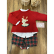 CONJUNTO NIÑO 3PIEZAS , VALENTINA BEBES