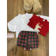 CONJUNTO NIÑO 3PIEZAS , VALENTINA BEBES
