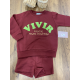 SUDADERA NIÑO G MAS PANTALÓN ,MON PETIT