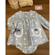 VESTIDO BEBE CON BRAGUITA , YOEDU