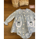 VESTIDO BEBE CON BRAGUITA , YOEDU