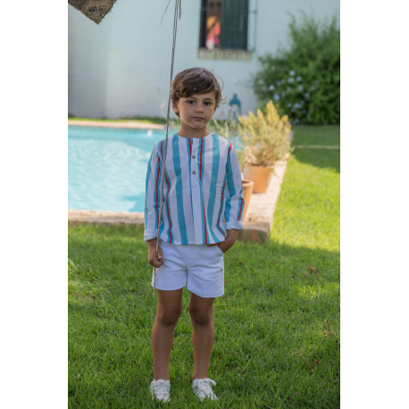 CAMISA M/L MÁS BERMUDA , PILAR BATANERO