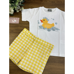 CAMISETA NIÑO MÁS PANTALÓN , MON PETIT