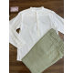 CAMISA POLO CUELLO MAO MÁS BERMUDA , TARTALETA