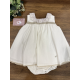VESTIDO BEBE CON BRAGUITA , YOEDU