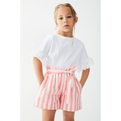 CONJUNTO SHORT NIÑA , TARTALETA
