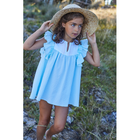 KAFTAN VICHY AGUA , LA MARTINICA