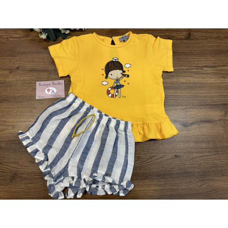 CONJUNTO NIÑA 2PIEZAS ,JOSE VARÓN