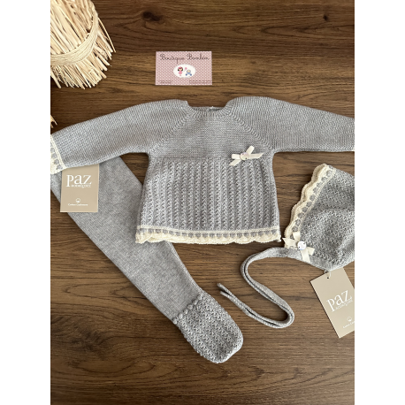 CONJUNTO POLAINA 3PIEZAS , PAZ RODRIGUEZ