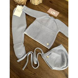 CONJUNTO POLAINA 3PIEZAS , PAZ RODRIGUEZ