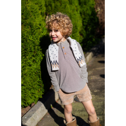 PANT. CORTO MÁS CAMISA M/L CUADROS , LA MARTINICA