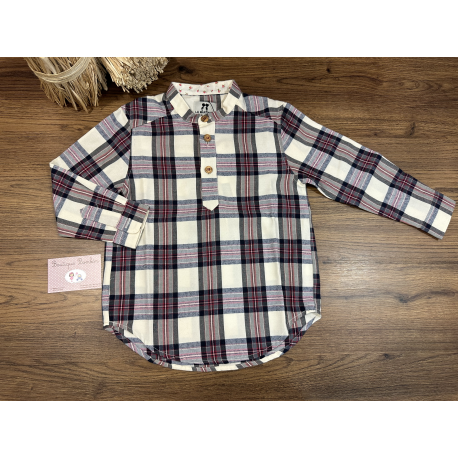 CAMISA M/L CUADROS , LA MARTINICA