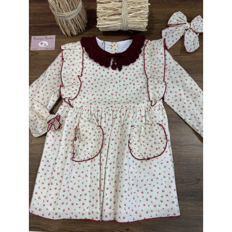 VESTIDO FLORES - JESUSITO , LA MARTINICA