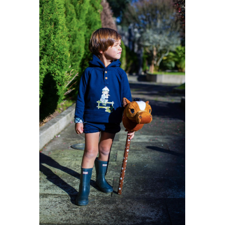 SUDADERA NIÑO MÁS BOMBACHO FELPA , LA MARTINICA