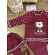 JUBÓN MÁS POLAINA Y GORRO ,LOLITTOS