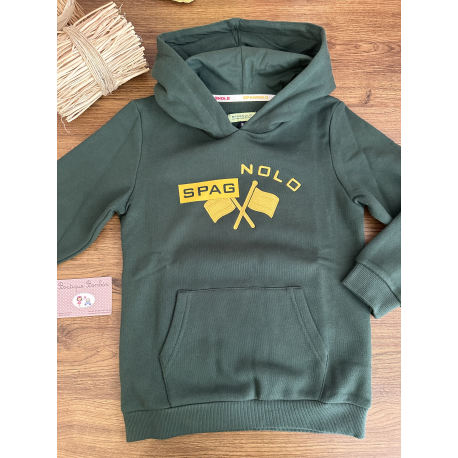 SUDADERA CON CAPUCHA , SPAGNOLO