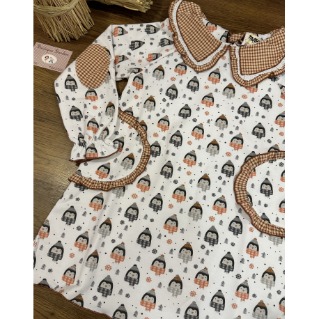 VESTIDO PINGÜINOS , LA MARTINICA