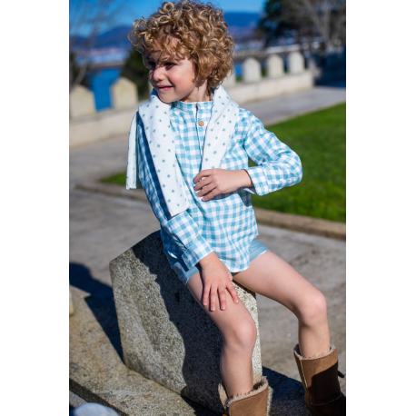 CAMISA M/L CUADROS , LA MARTINICA