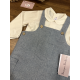 CONJUNTO PETO MÁS BLUSA , TARTALETA