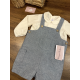 CONJUNTO PETO MÁS BLUSA , TARTALETA