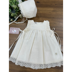 VESTIDO BB MÁS CAPOTA , PAZ RODRIGUEZ