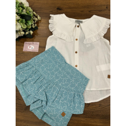 BLUSA MÁS SHORT , JOSE VARÓN