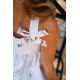 VESTIDO TIRANTE BLANCO, MANUELA MONTERO