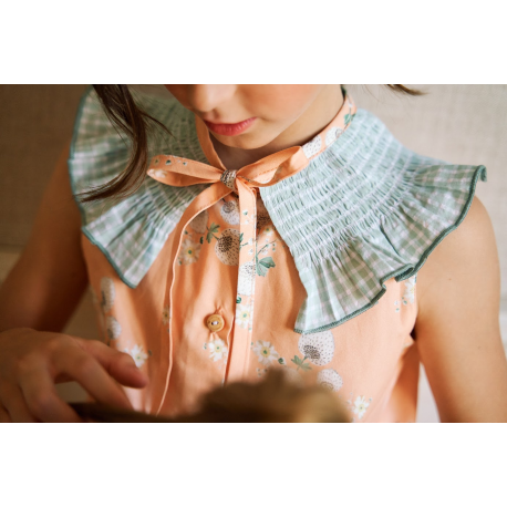 CAMISA CUELLO ENGOMADO MÁS SHORT FOLCK , MANUELA MONTERO
