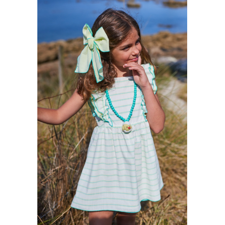 VESTIDO RAYAS C.CINTURA , LA MARTINICA