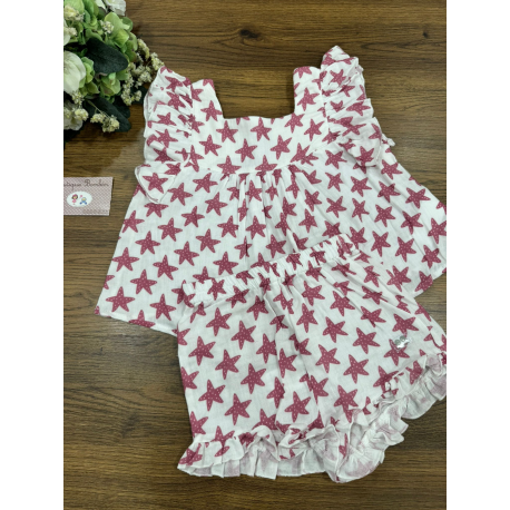 CONJUNTO NIÑA 2PIEZAS ESTRELLAS , JOSE VARÓN