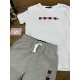 CAMISETA MÁS BERMUDA VIGORE , SPAGNOLO