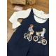 CAMISETA MÁS MONO PUNTO , MON PETIT