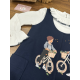 CAMISETA MÁS MONO PUNTO , MON PETIT